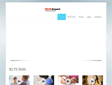 Tablet Screenshot of ielts-expert.com
